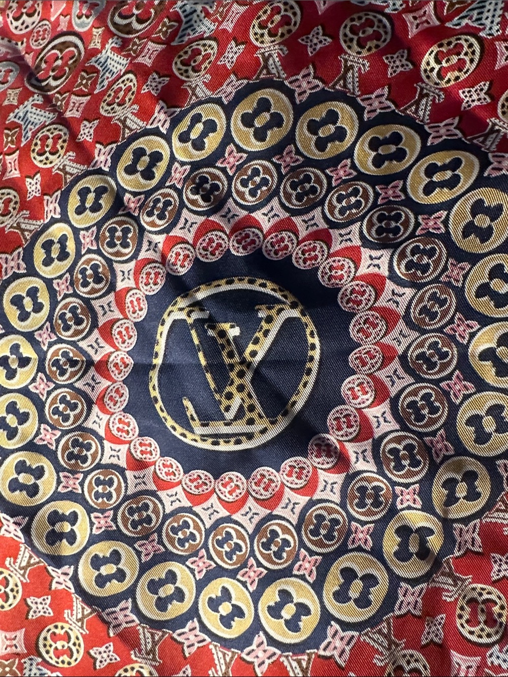 Louis Vuitton Multiple Silk Square  Scarf - Picture 3 of 6